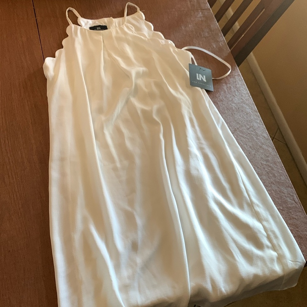 White I.N. San Francisco dress new with tags